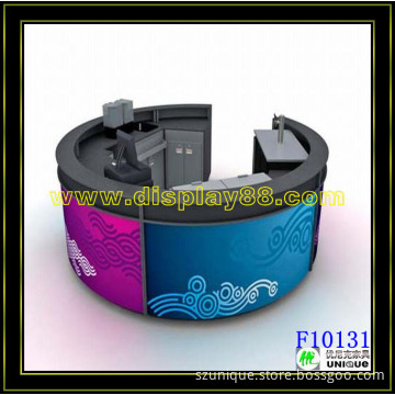 Luxury Design Circle Bar Counter Display (C10093)